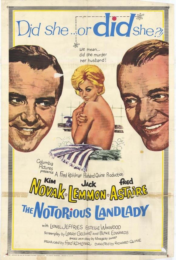 L'affiche du film The Notorious Landlady