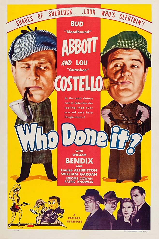 L'affiche du film Who Done It?
