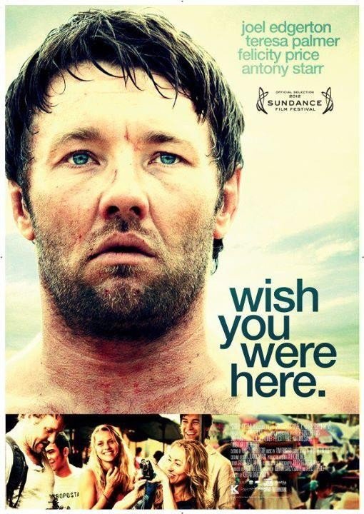 L'affiche originale du film Wish You Were Here en anglais