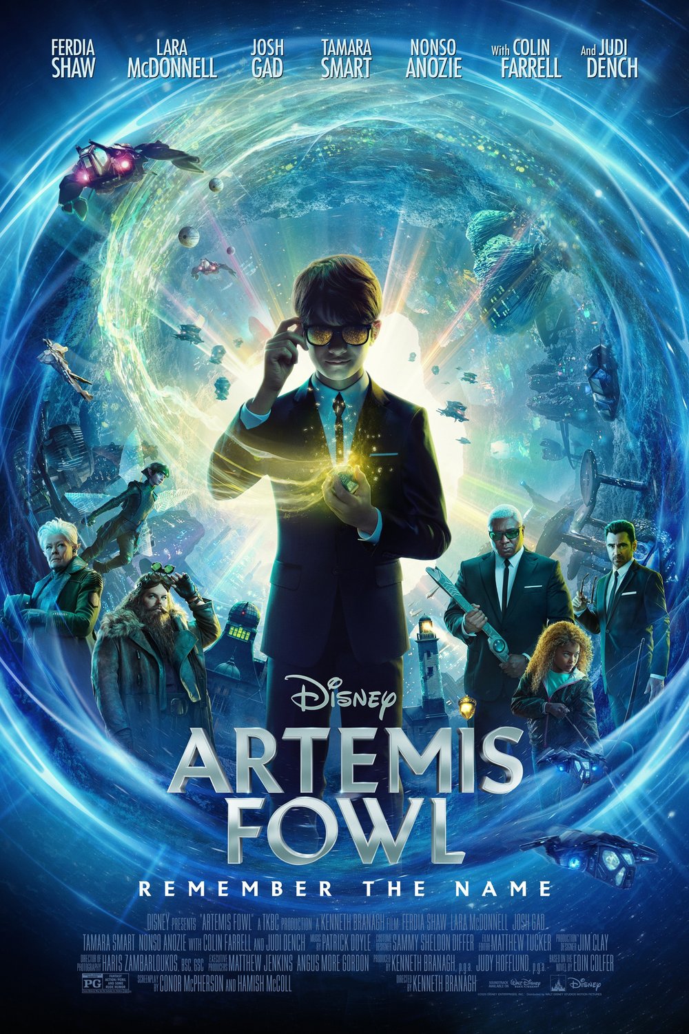 L'affiche du film Artemis Fowl v.f.