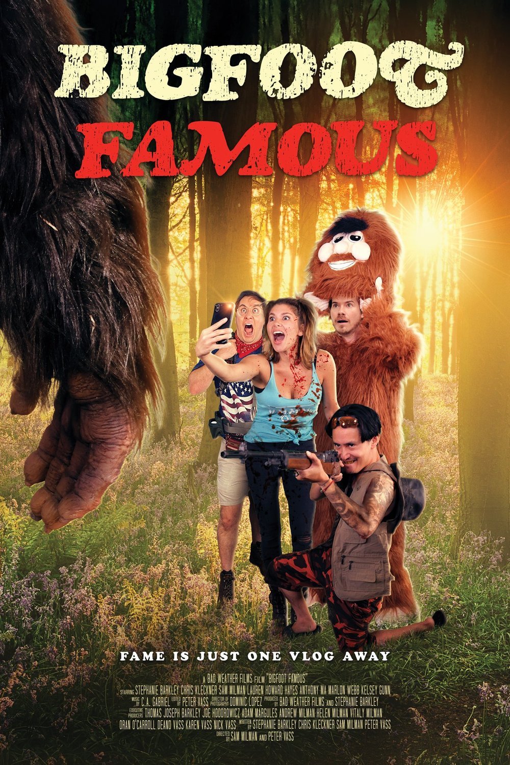 L'affiche du film Bigfoot Famous
