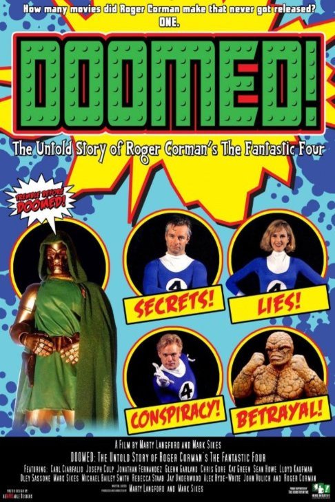 L'affiche du film Doomed: The Untold Story of Roger Corman's the Fantastic Four