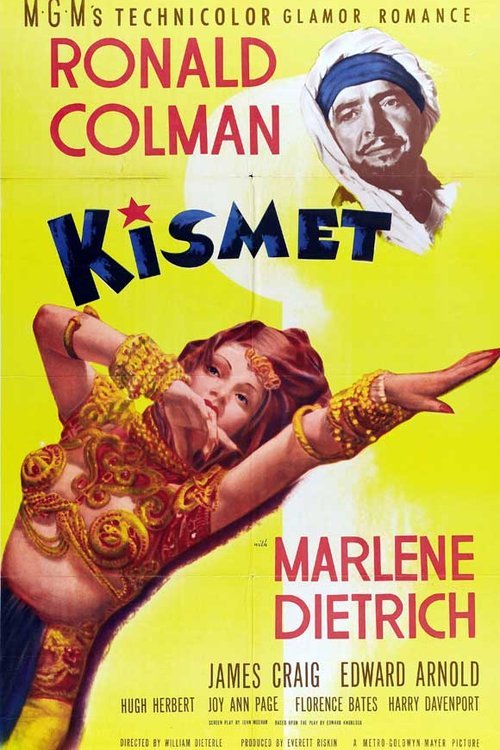 L'affiche du film Kismet