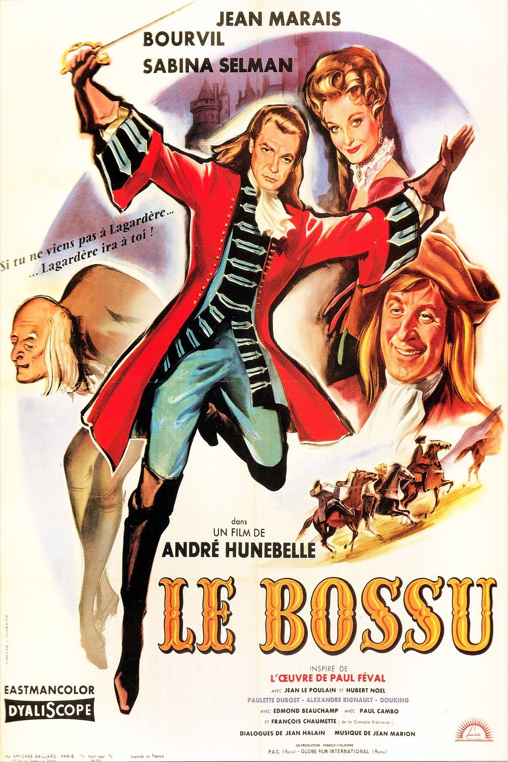 L'affiche du film Le bossu