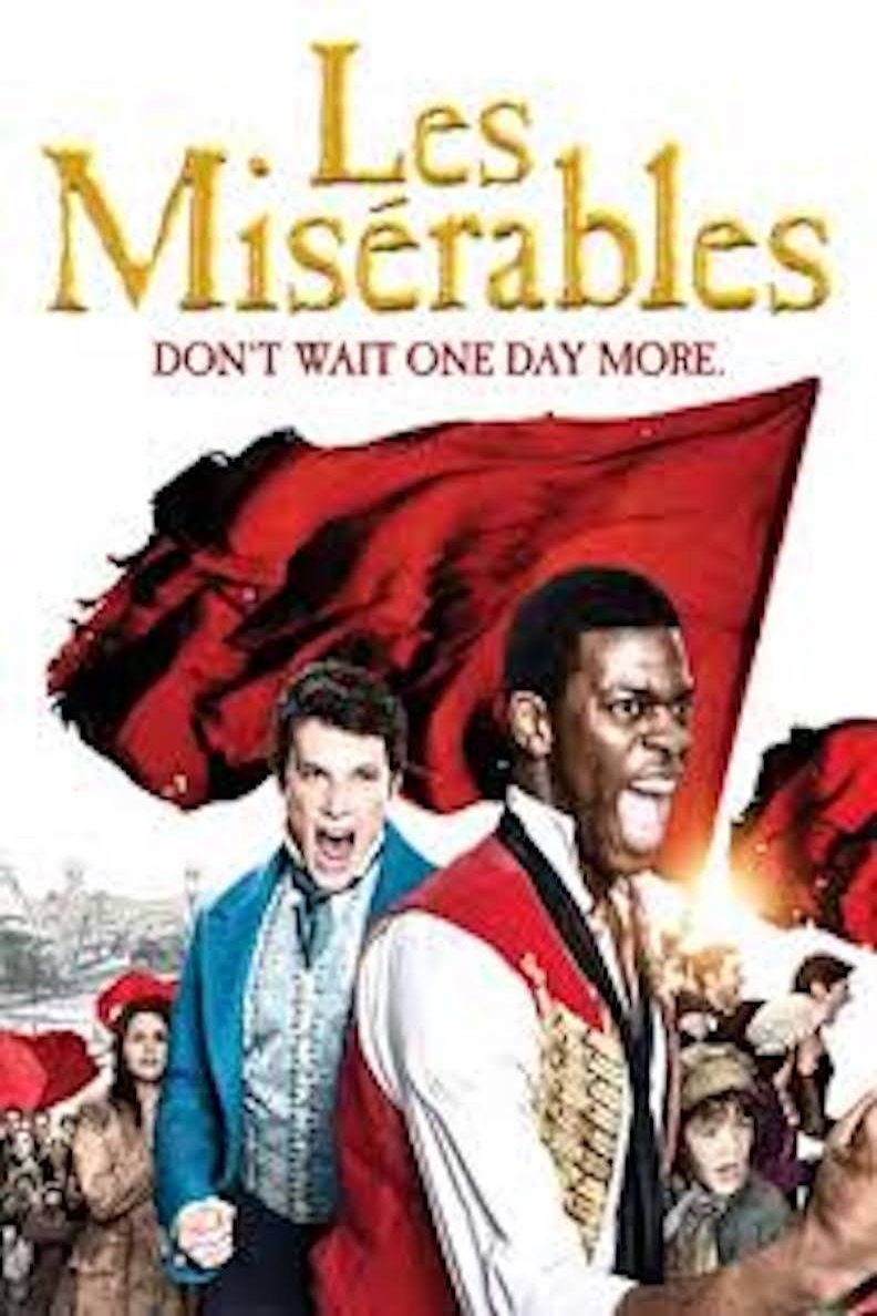 L'affiche du film Les Miserables: The Broadway Musical