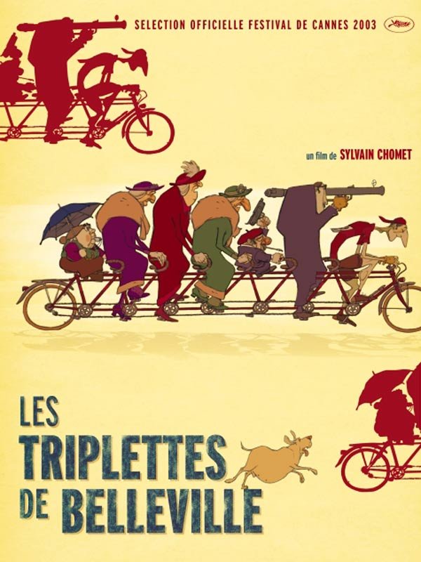 L'affiche du film Les Triplettes de Belleville