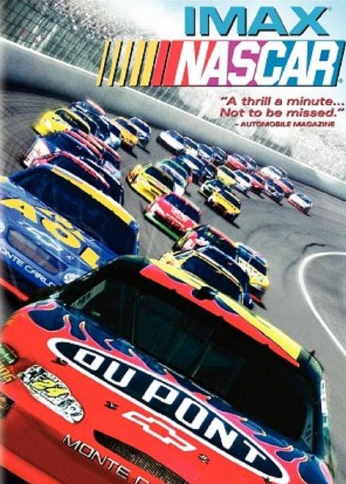 L'affiche du film NASCAR: l'expérience Imax