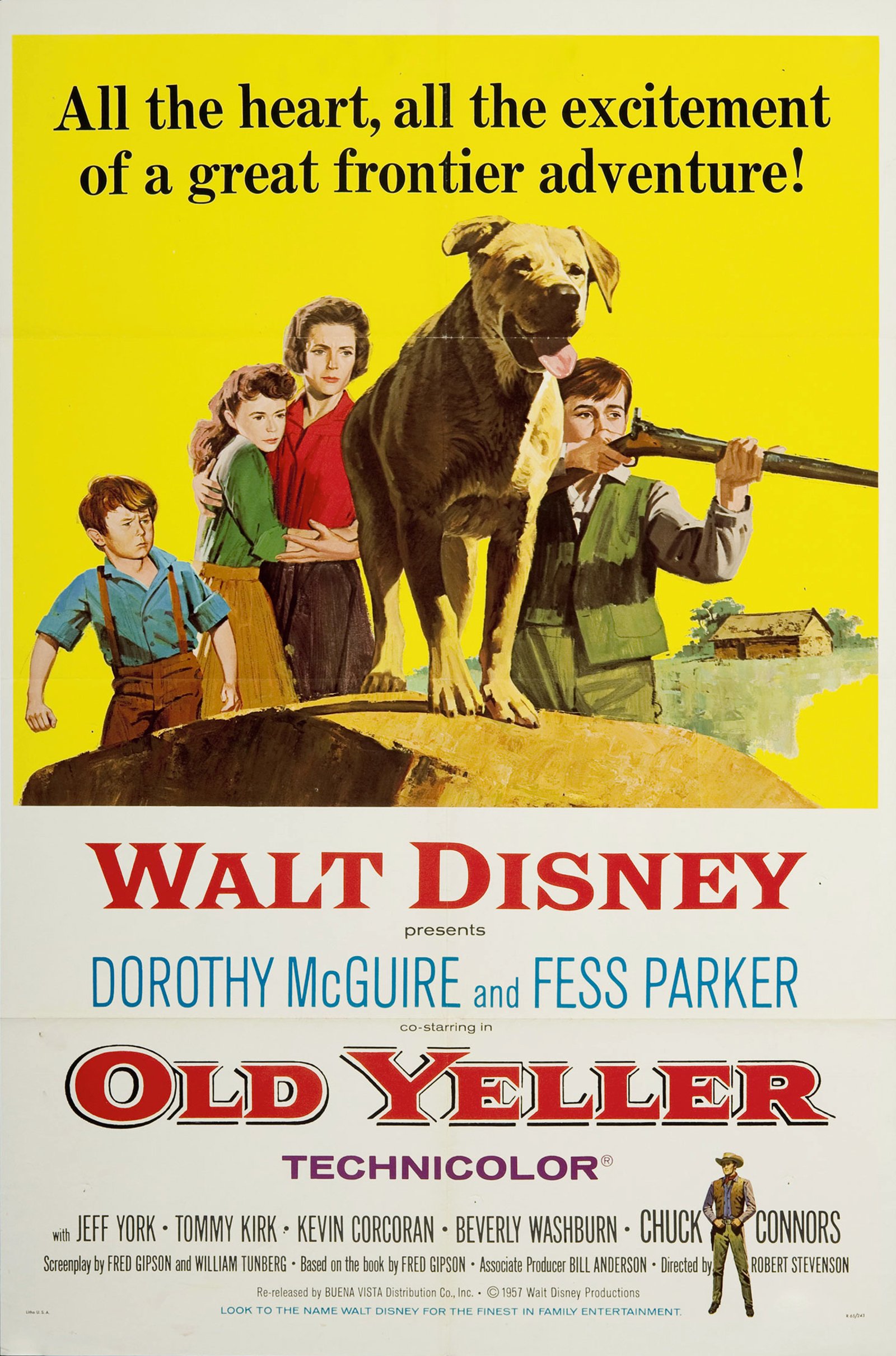 L'affiche du film Old Yeller