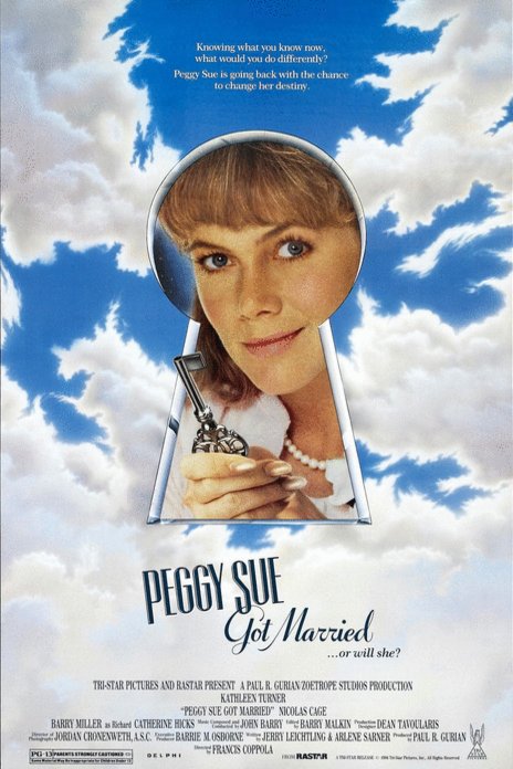 L'affiche du film Peggy Sue Got Married