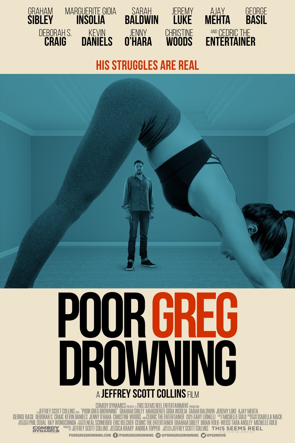 L'affiche du film Poor Greg Drowning