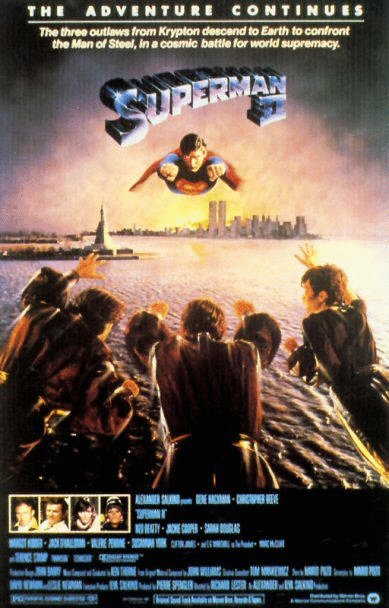 L'affiche du film Superman II