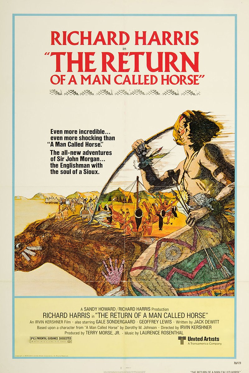 L'affiche du film The Return of a Man Called Horse