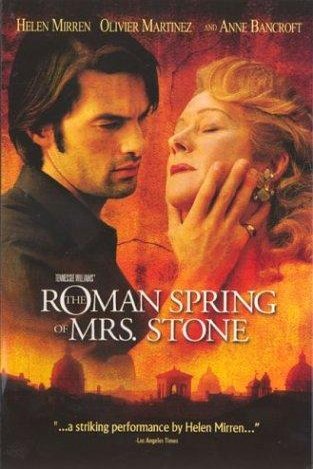 L'affiche du film The Roman Spring of Mrs. Stone