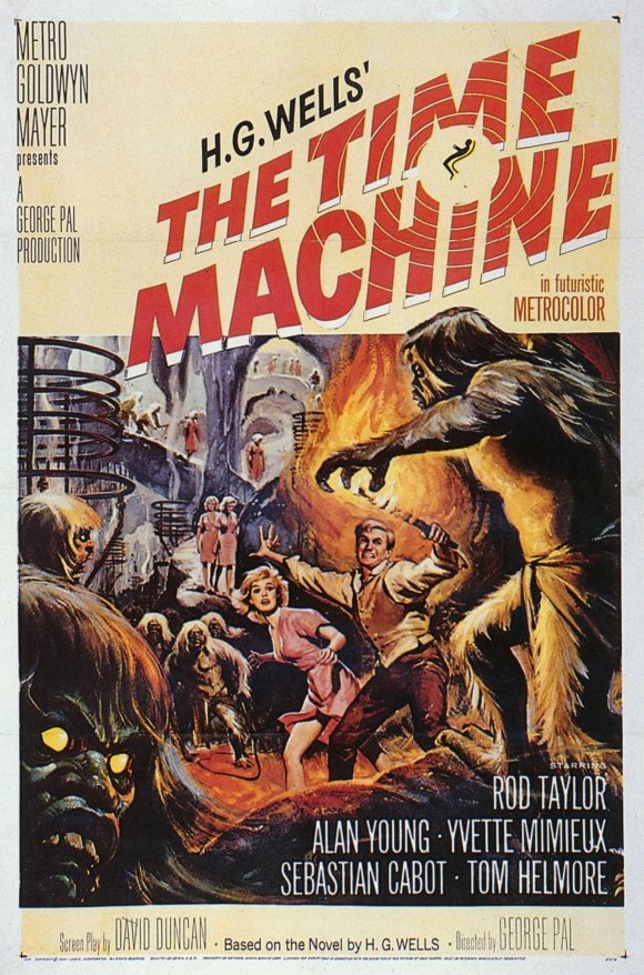 L'affiche du film The Time Machine