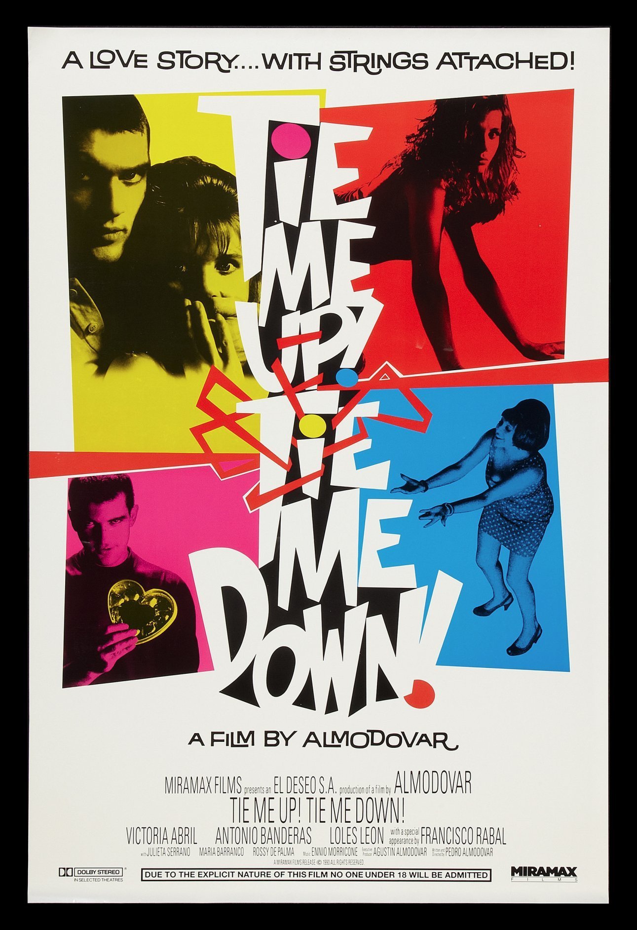 L'affiche du film Tie Me Up! Tie Me Down!
