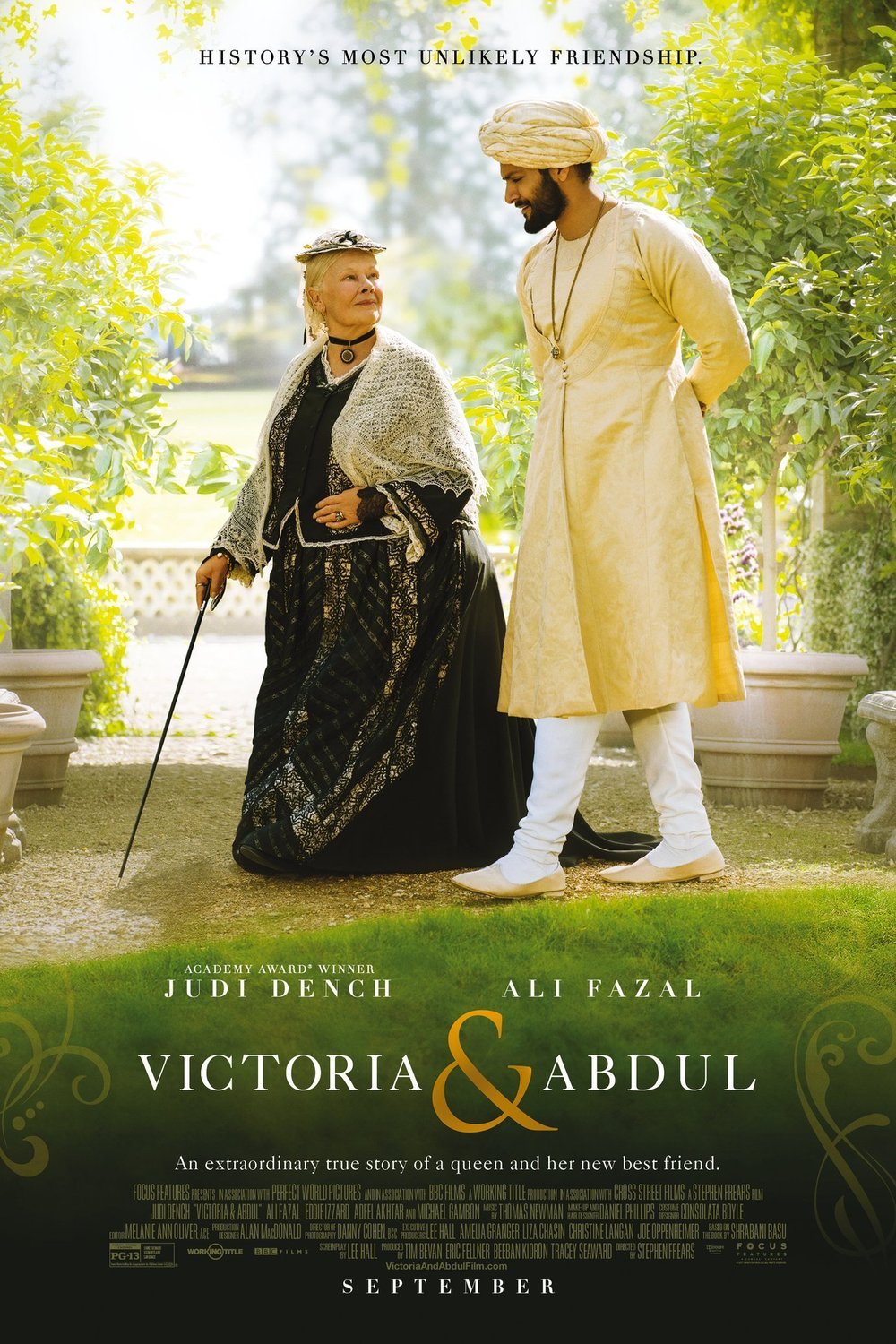 L'affiche du film Victoria et Abdul