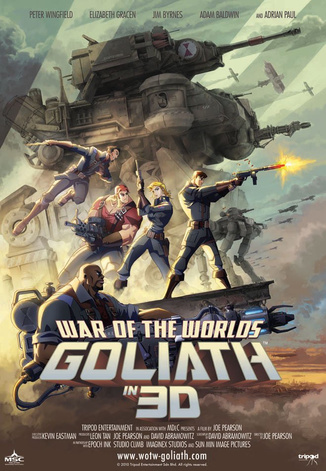 L'affiche du film War of the Worlds: Goliath