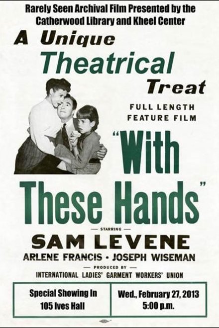 L'affiche du film With These Hands