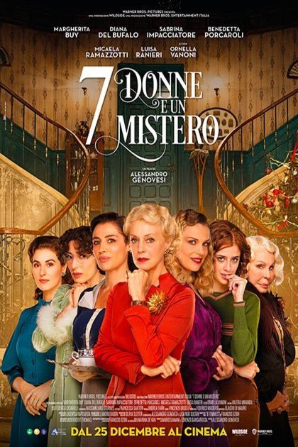 L'affiche originale du film 7 donne e un mistero en italien