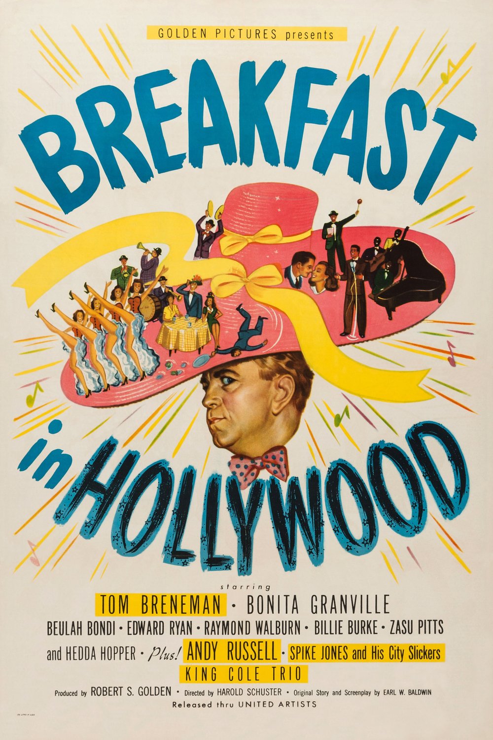 L'affiche du film Breakfast in Hollywood