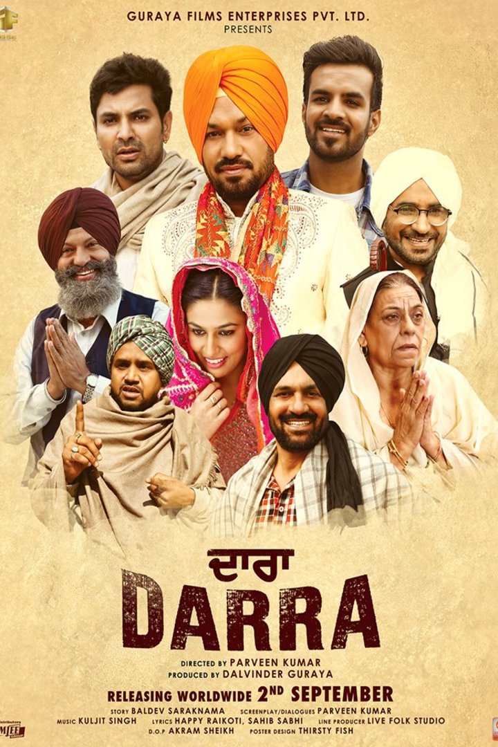 L'affiche originale du film Darra en Penjabi