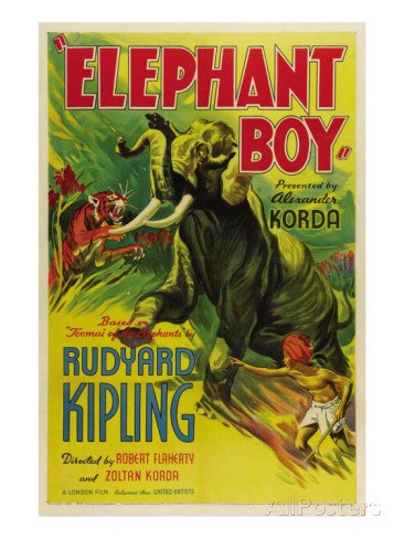 L'affiche du film Elephant Boy