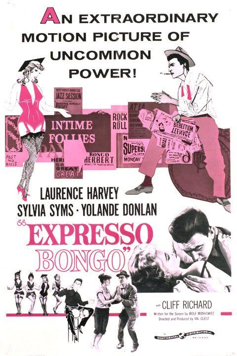 L'affiche du film Expresso Bongo
