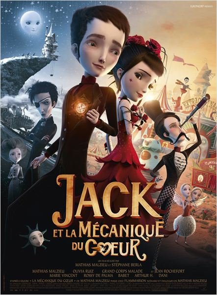 L'affiche du film Jack et la mécanique du coeur
