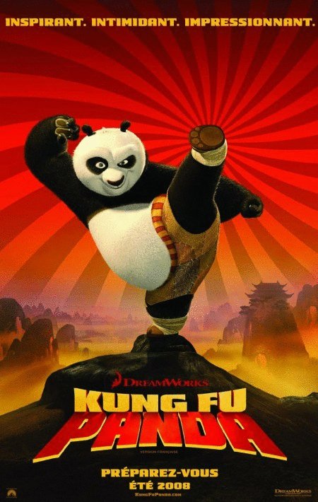 L'affiche du film Kung Fu Panda v.f.