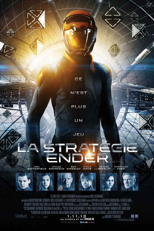 L'affiche du film La stratégie Ender