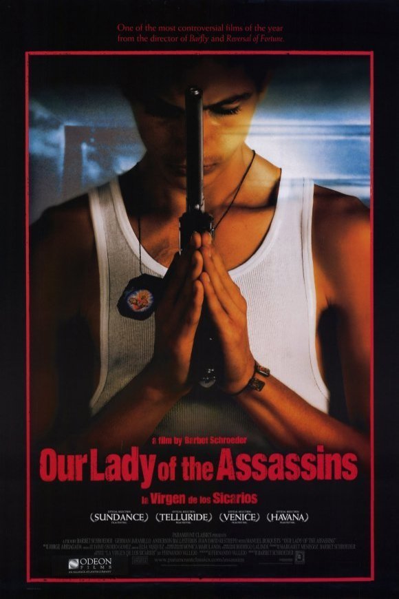 L'affiche originale du film Our Lady of the Assassins en espagnol