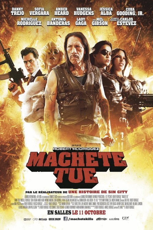 L'affiche du film Machete tue
