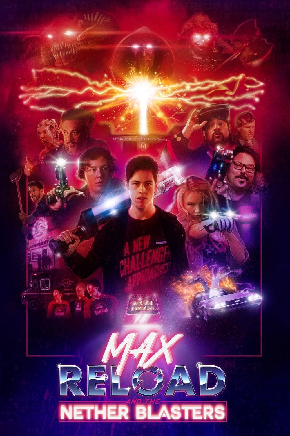 L'affiche du film Max Reload and the Nether Blasters