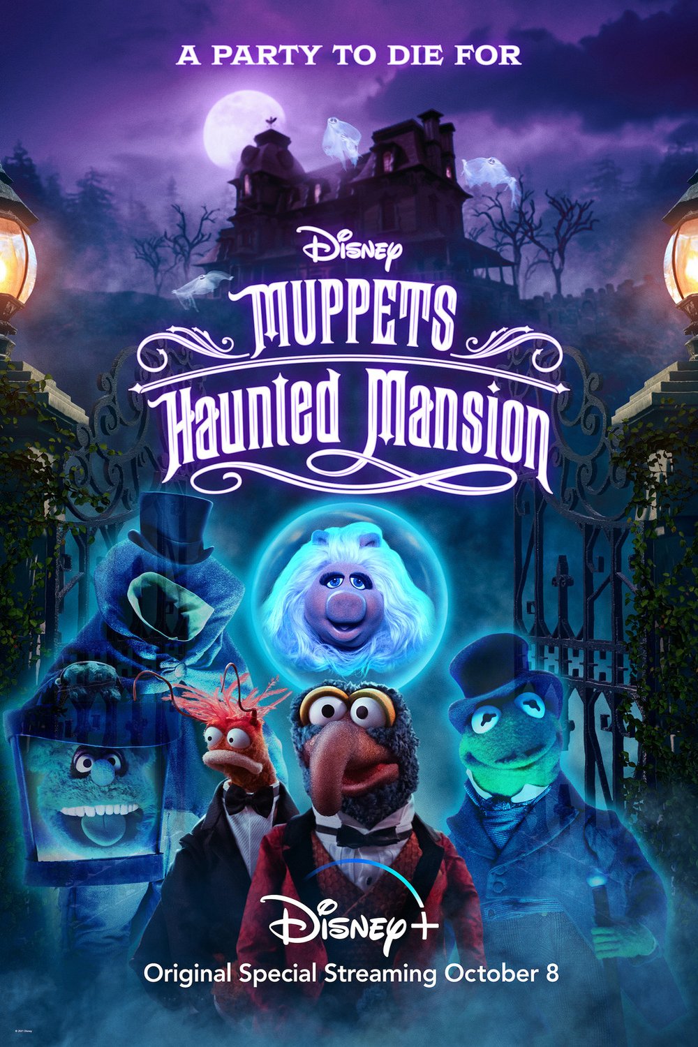 L'affiche du film Muppets Haunted Mansion