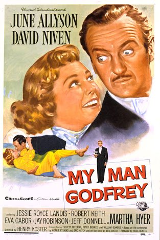 L'affiche du film My Man Godfrey