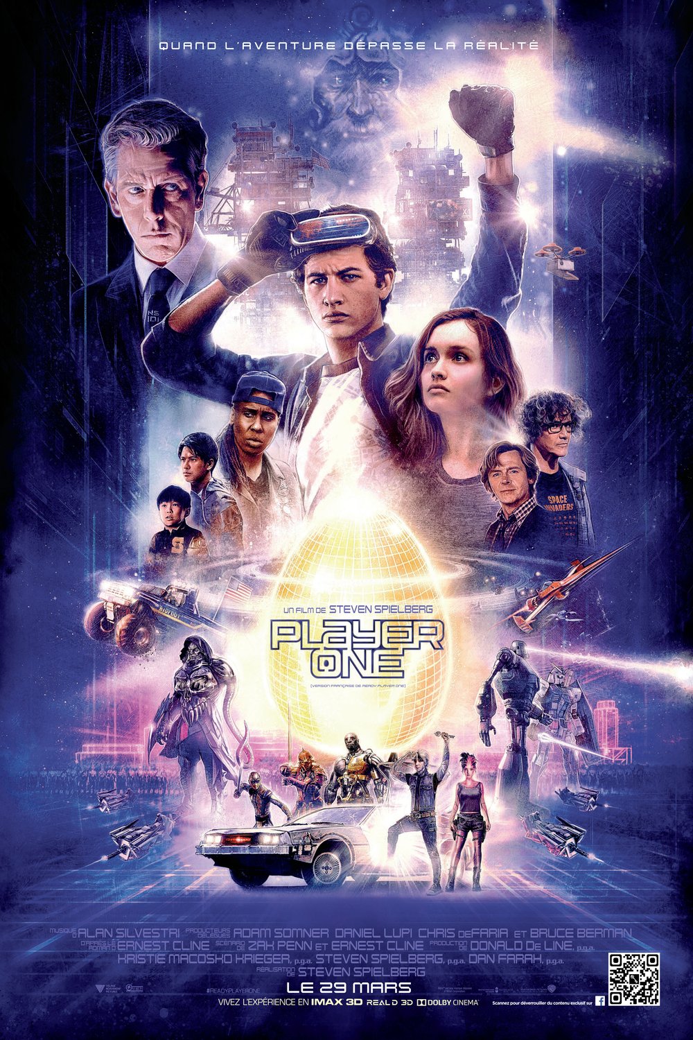 L'affiche du film Player One v.f.