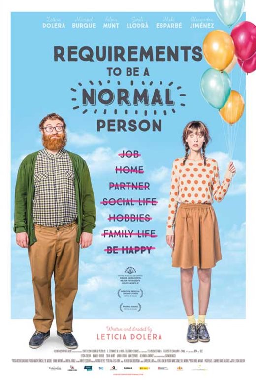 L'affiche du film Requirements To Be A Normal Person