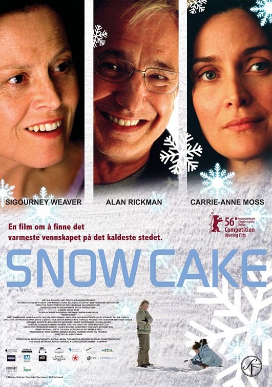 L'affiche du film Snow Cake