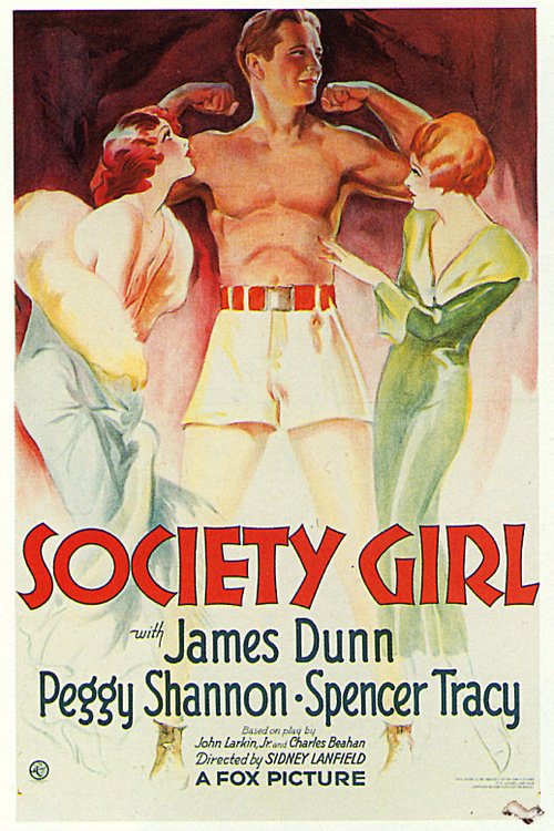 L'affiche du film Society Girl