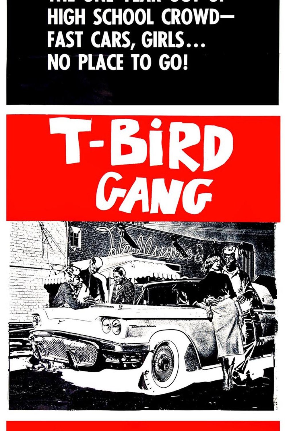 L'affiche du film T-Bird Gang