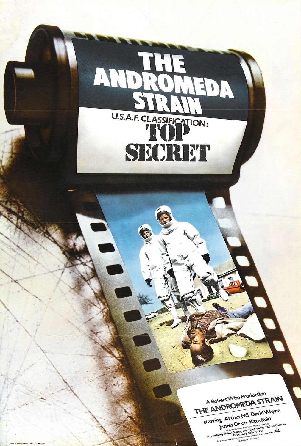 L'affiche du film The Andromeda Strain
