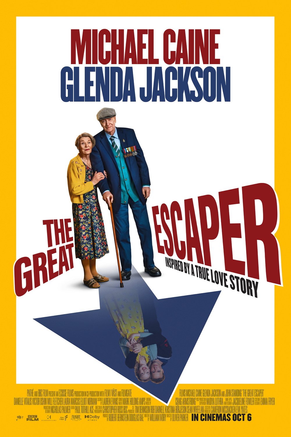 L'affiche du film The Great Escaper
