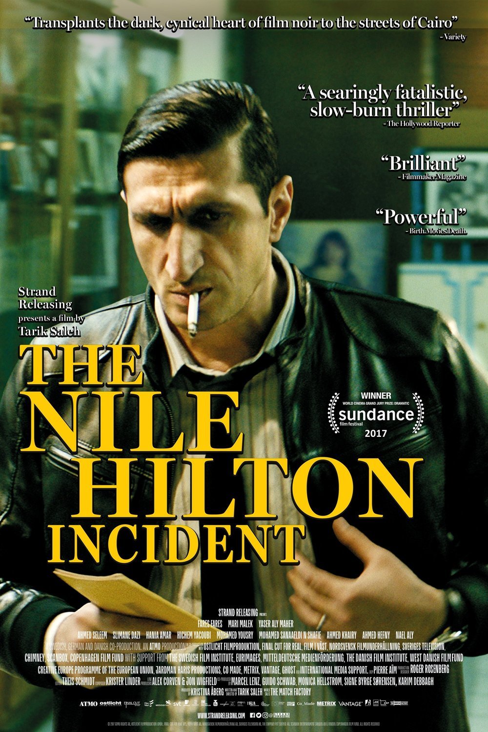 L'affiche du film The Nile Hilton Incident