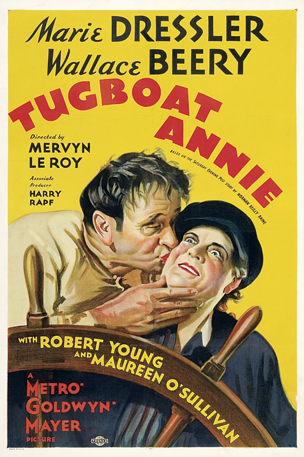 L'affiche du film Tugboat Annie