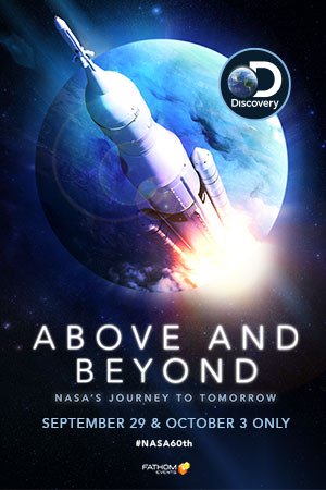 L'affiche du film Above and Beyond: NASA's Journey To Tomorrow