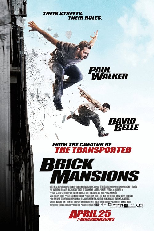 L'affiche du film Brick Mansions