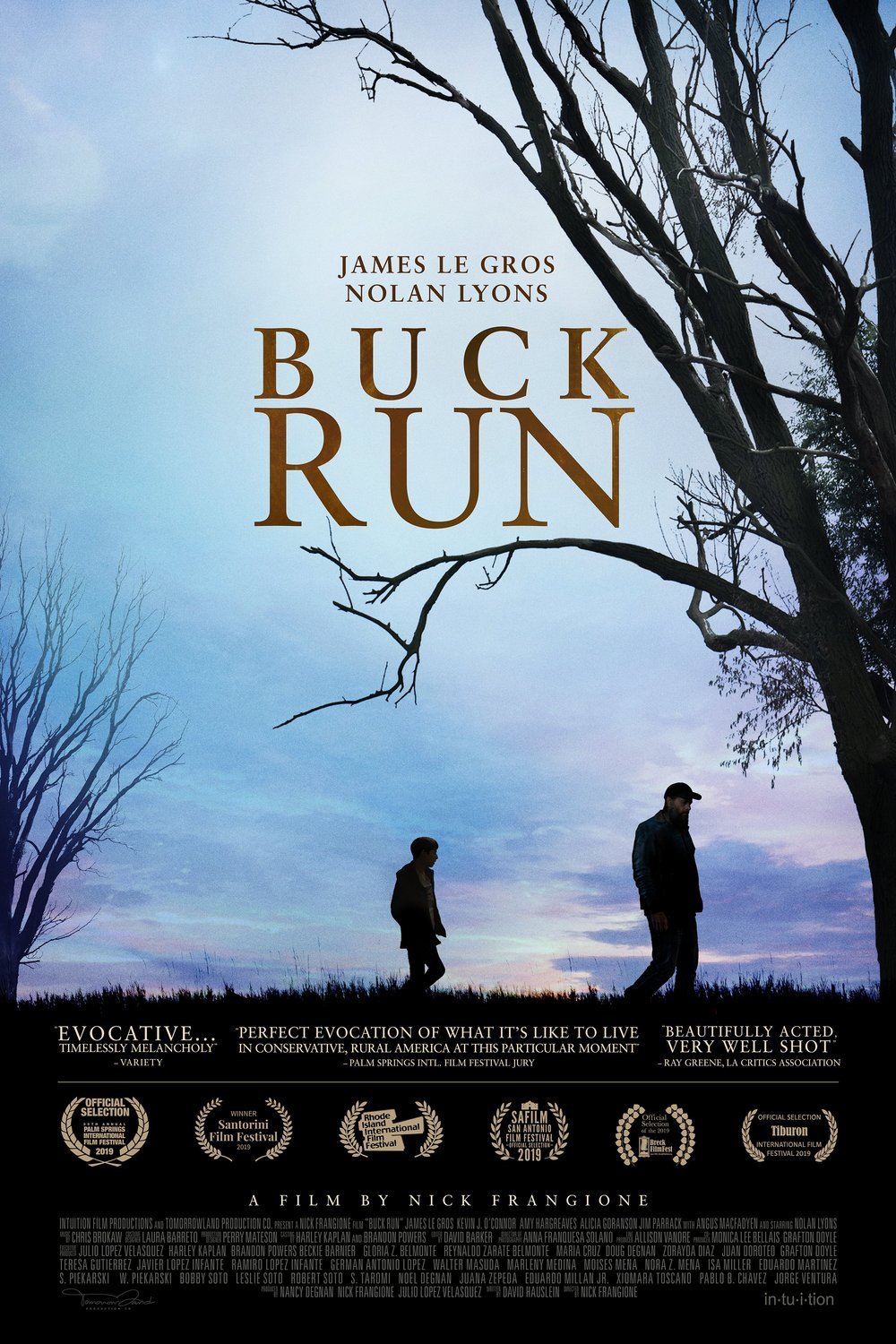L'affiche du film Buck Run