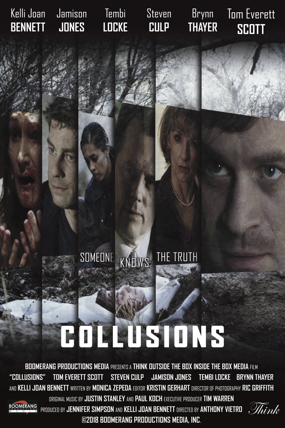 L'affiche du film Collusions