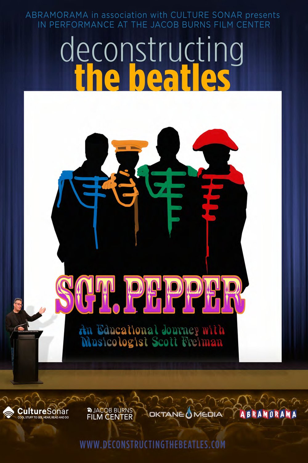 L'affiche du film Deconstructing Sgt. Pepper's Lonely Hearts Club Band