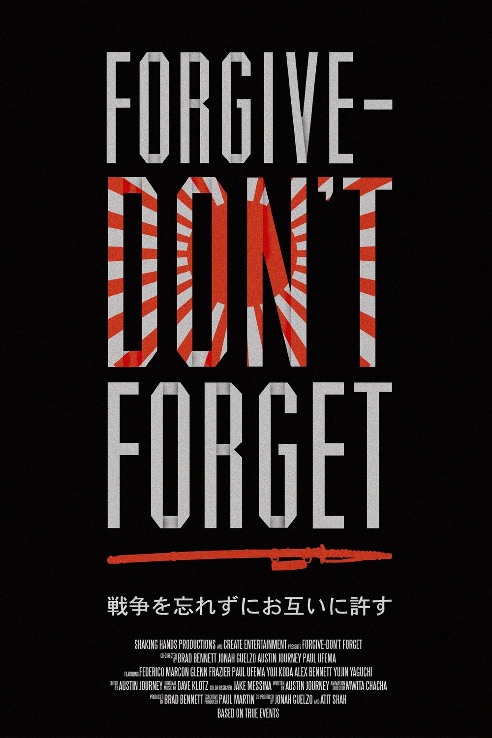 L'affiche du film Forgive - Don't Forget